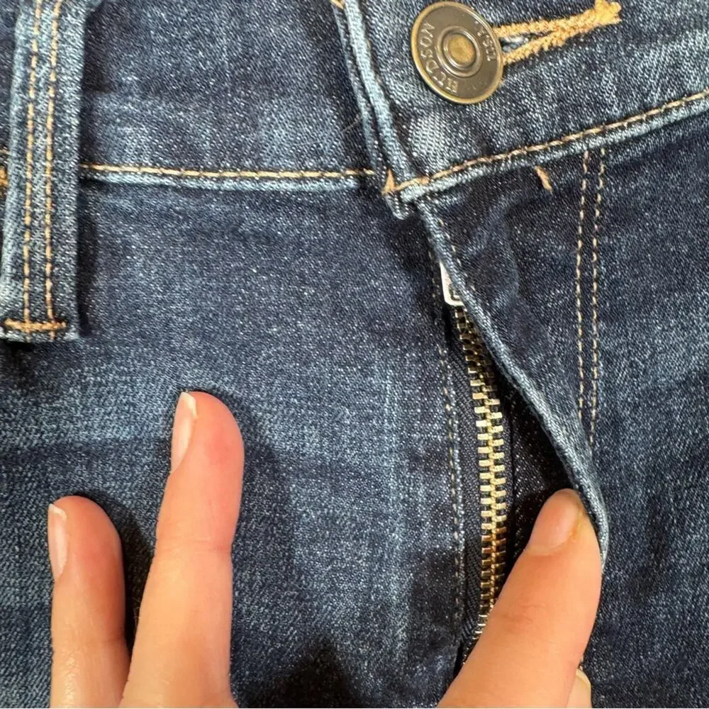 Hudson Blue Natalie Mortal Skinny Jeans Womens 27 Classic Fall Denim Ankle